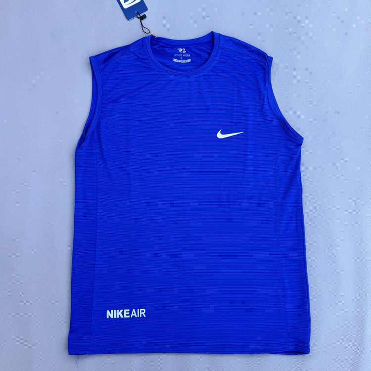 رکابی ورزشی مردانه نایک Nikeپارچه میراژ | رکابی حرفهای بدنسازی، سبک، خنک و تنفسپذیر