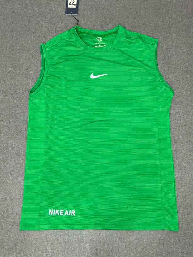 رکابی ورزشی مردانه نایک Nikeپارچه میراژ | رکابی حرفهای بدنسازی، سبک، خنک و تنفسپذیر
