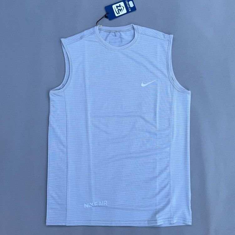 رکابی ورزشی مردانه نایک Nikeپارچه میراژ | رکابی حرفهای بدنسازی، سبک، خنک و تنفسپذیر